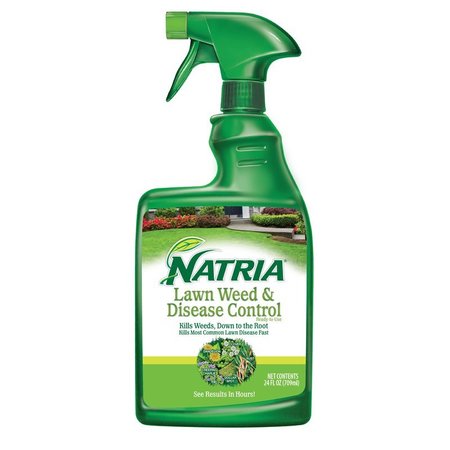 BAYER Natria Lawn and Weed Killer + Disease Control RTU Liquid 24 oz 706400D